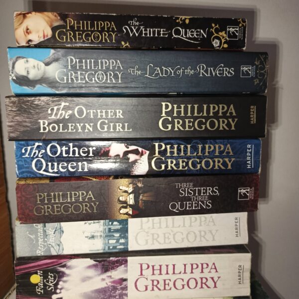 A Set of 8 Historical Fiction, Romance & Tudor Period Books by Philippa Gregory