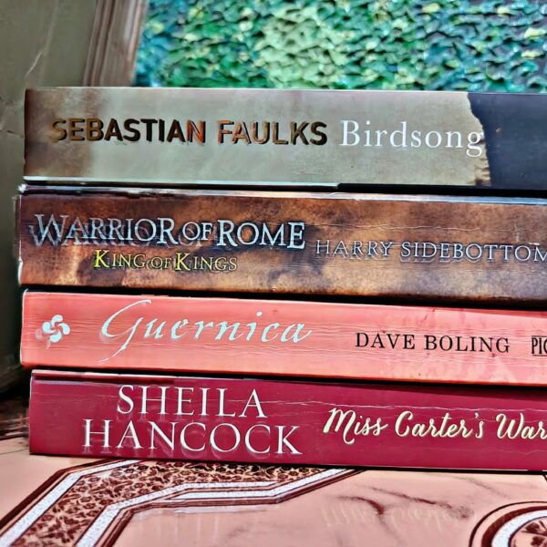 A Stack of 4 Historical Fiction, Mystery Books