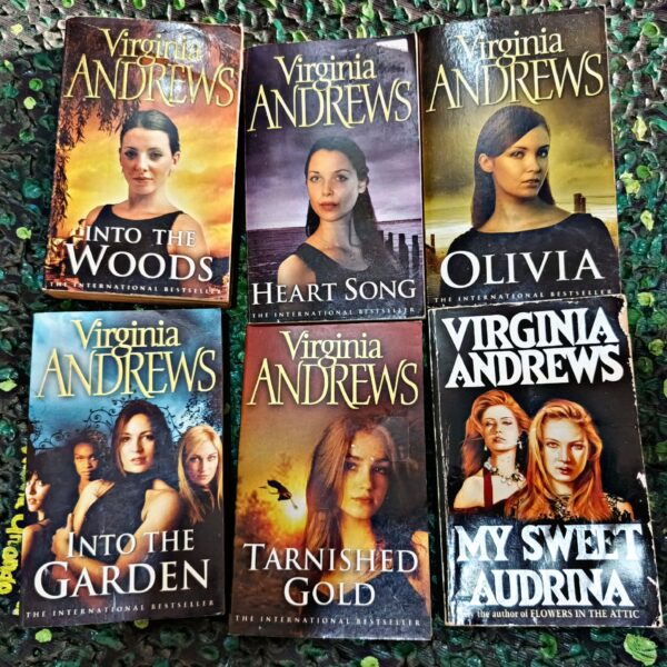A Set of 6 Horror, Gothic, Mystery books by V.C Andrews