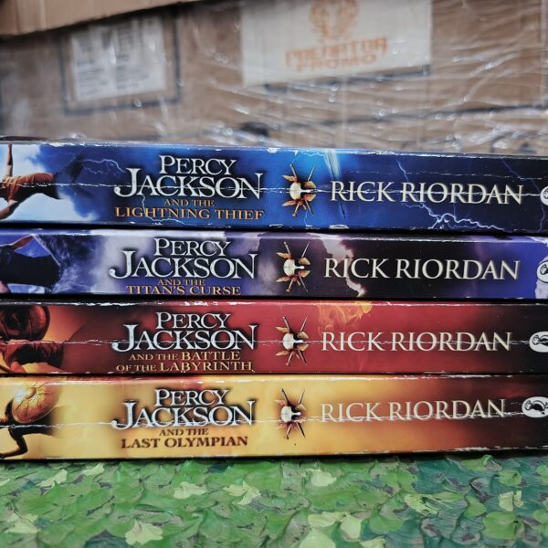 Percy Jackson Series (4 books) by Rick Riordan